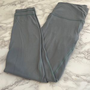 LuluLemon light blue soft leggings